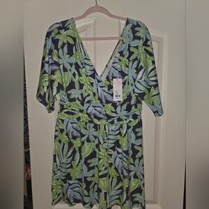 Lilly Pulitzer Parigi Romper SZ L NWT